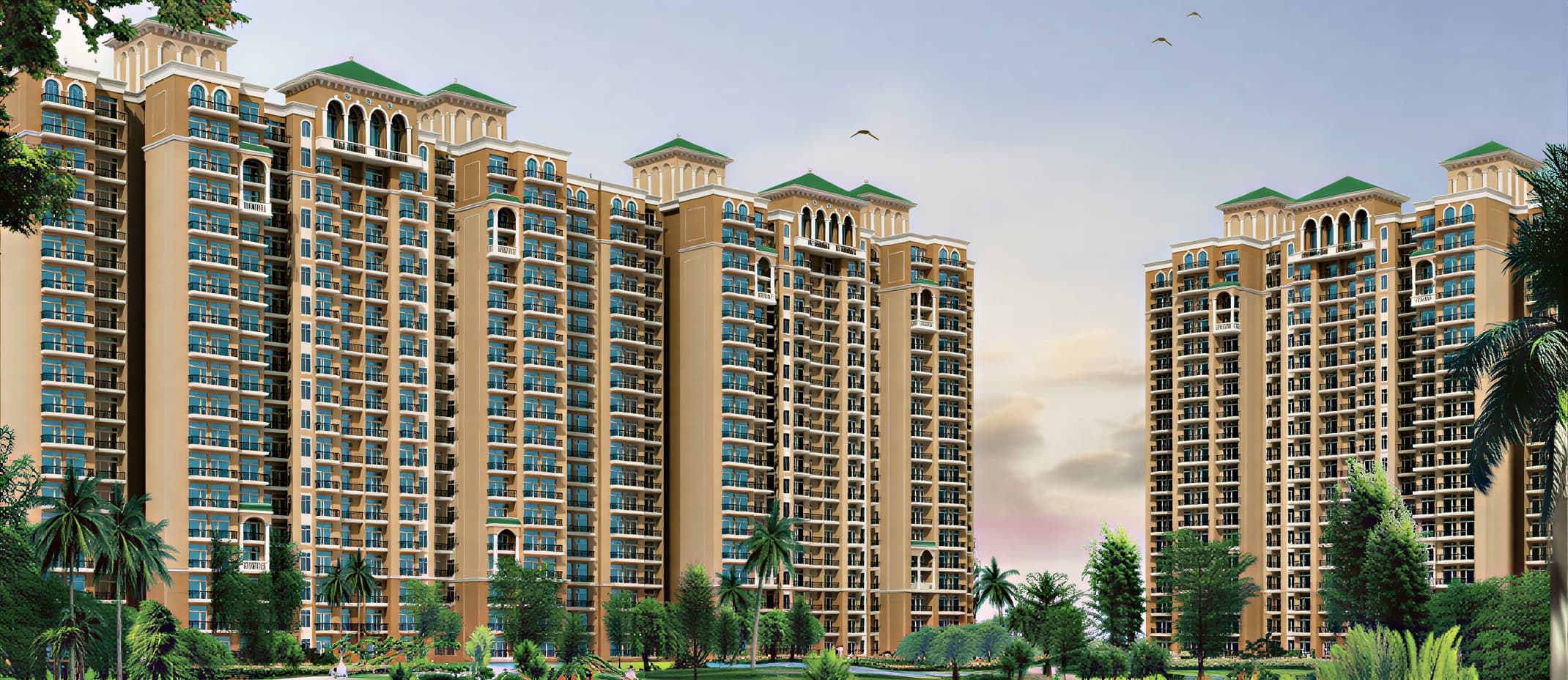 2 BHK apartment in Grand Omaxe 