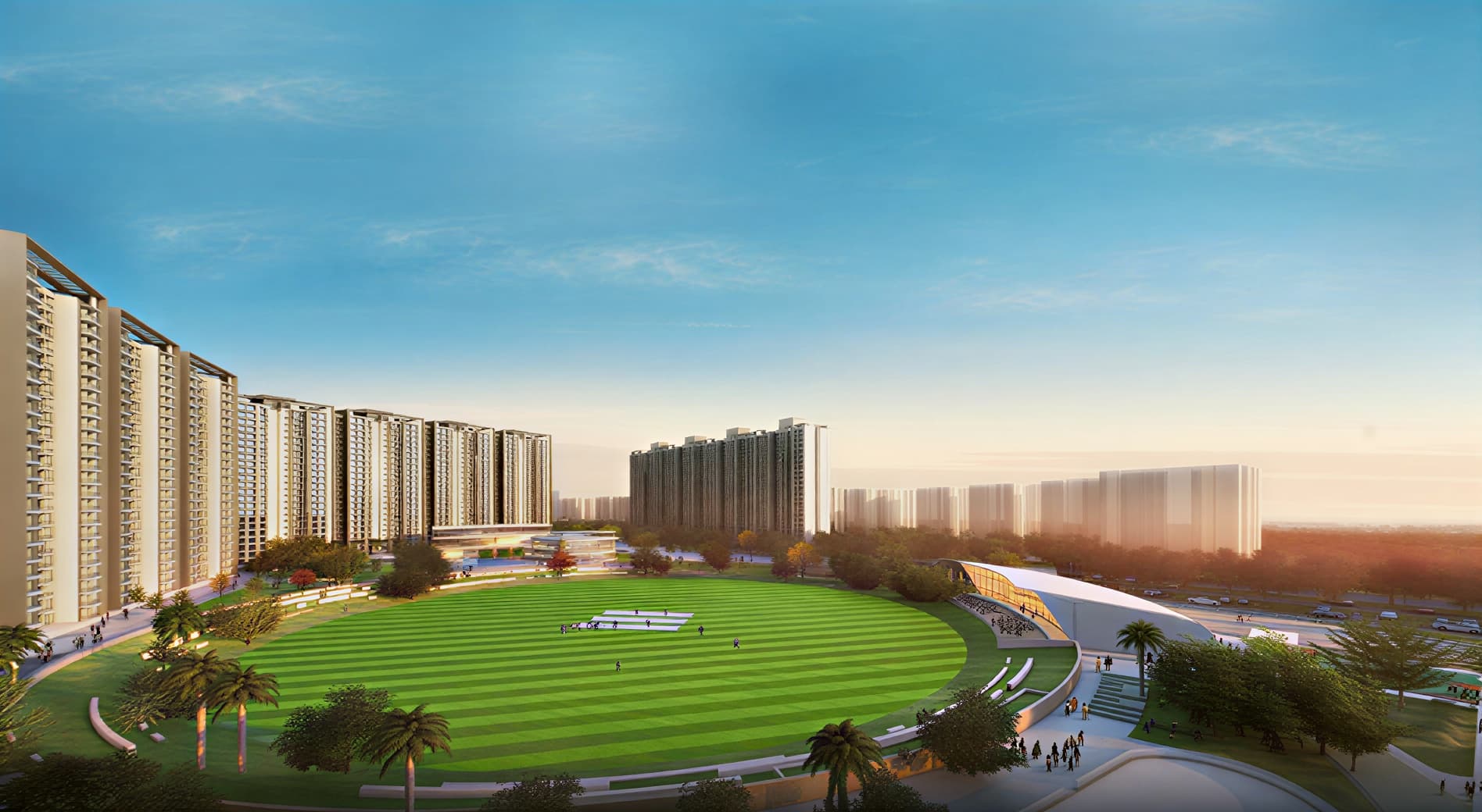 3 BHK Apartment of Eldeco Live By The Greens 