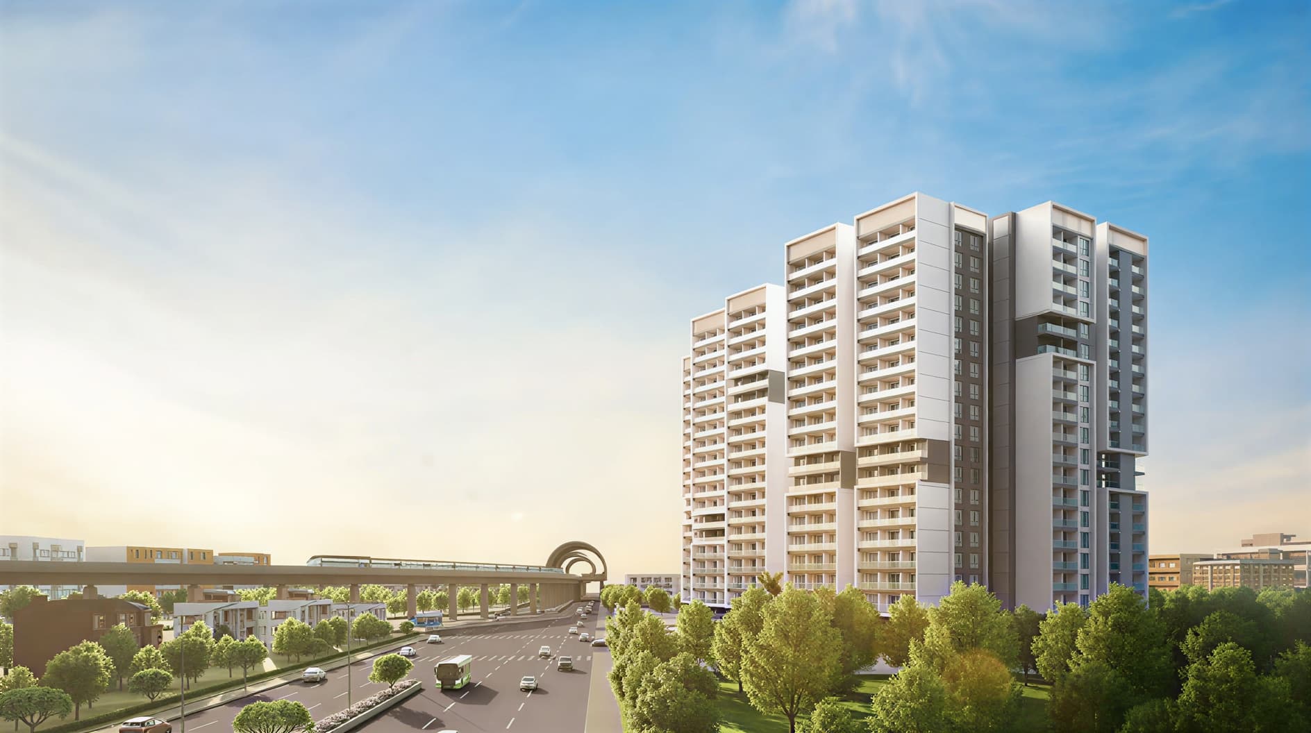 3 BHK Apartment By ASBL Landmark