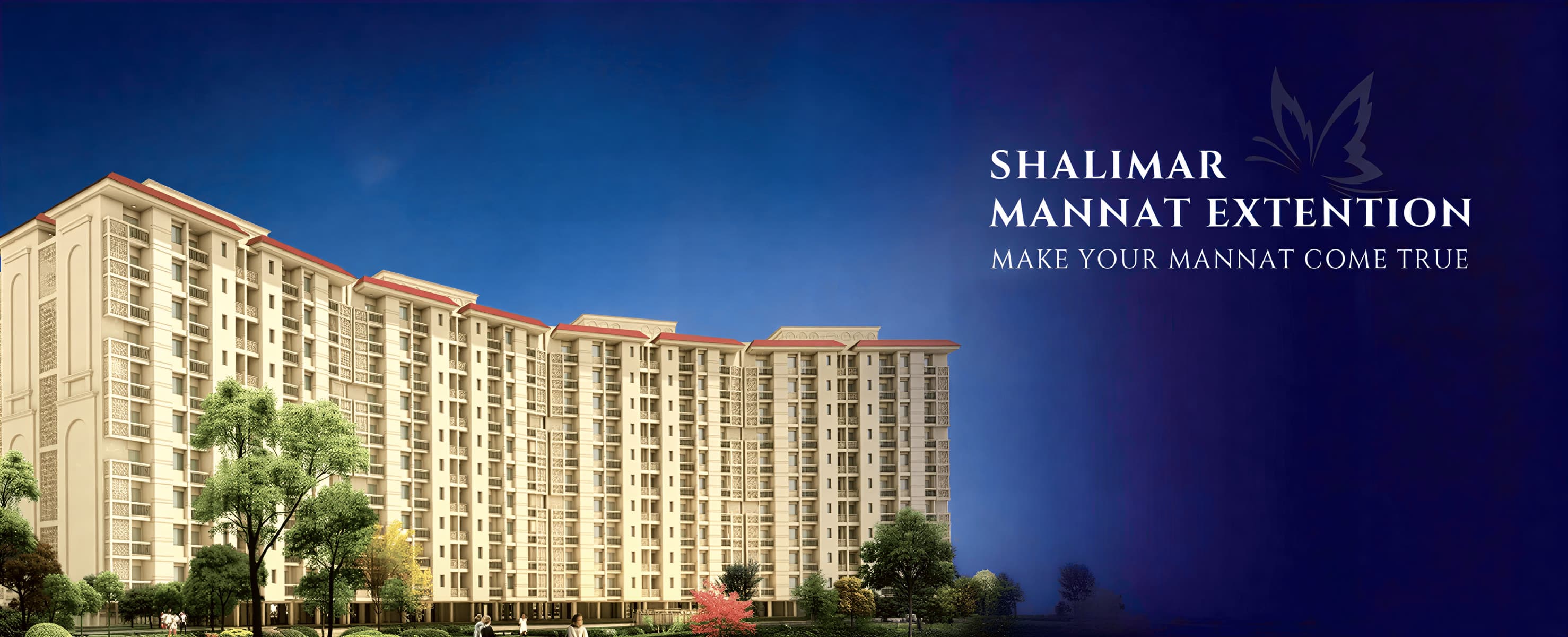 3 BHK flats in Shere Shalimar Mannat Extension