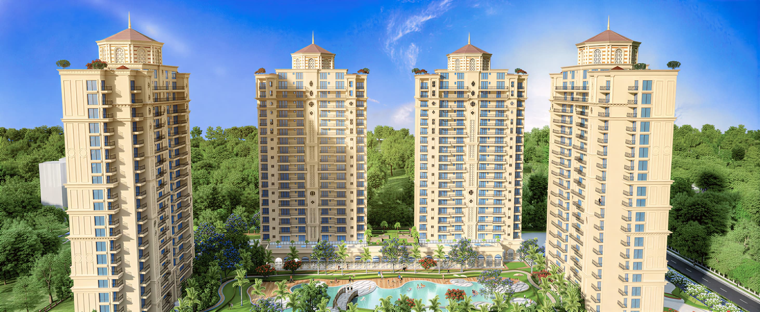 4 BHK Apartment By Omaxe The Resort 